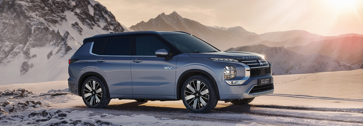 Outlander i snölandskap